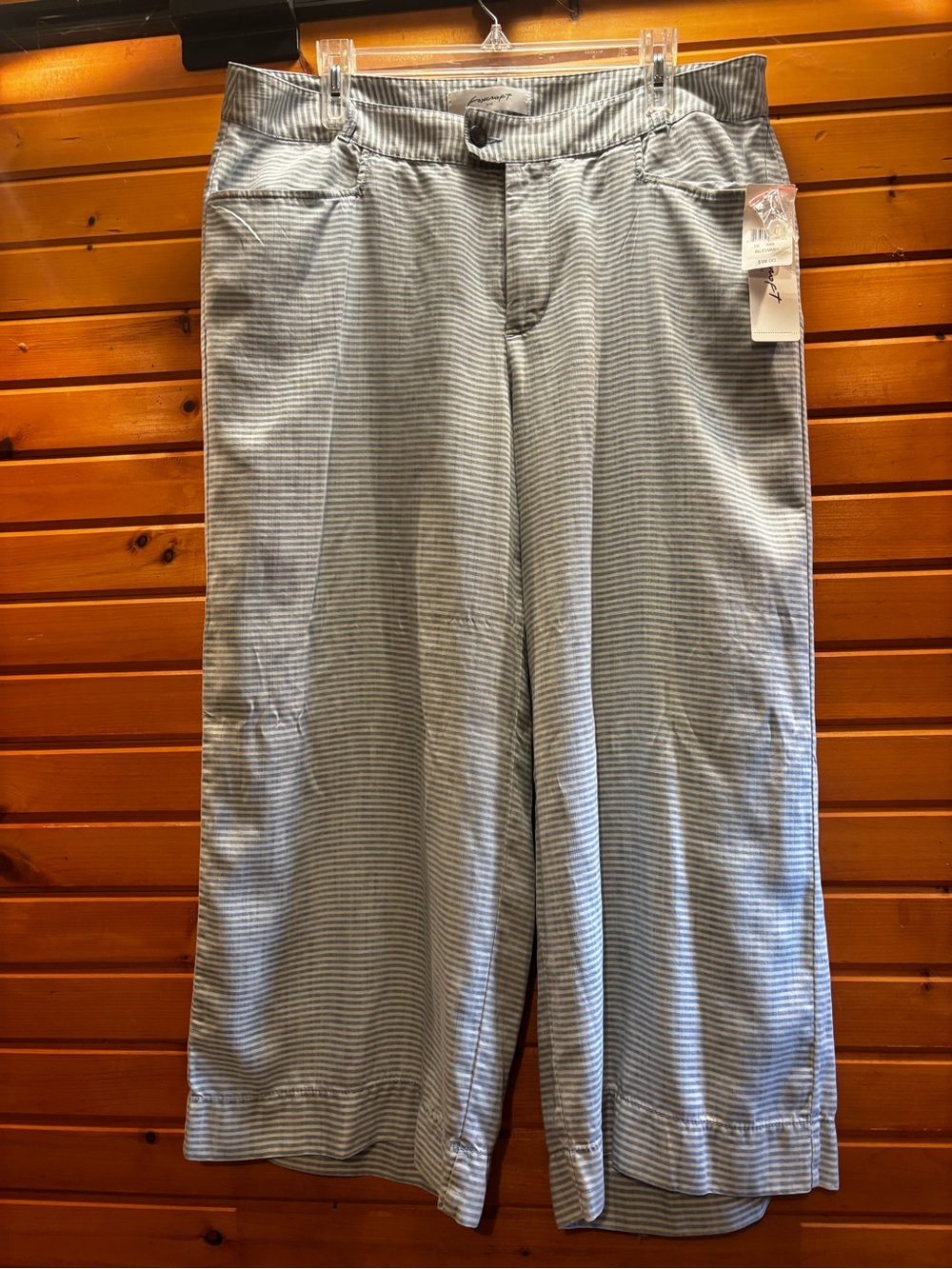Striped Blue and White pants